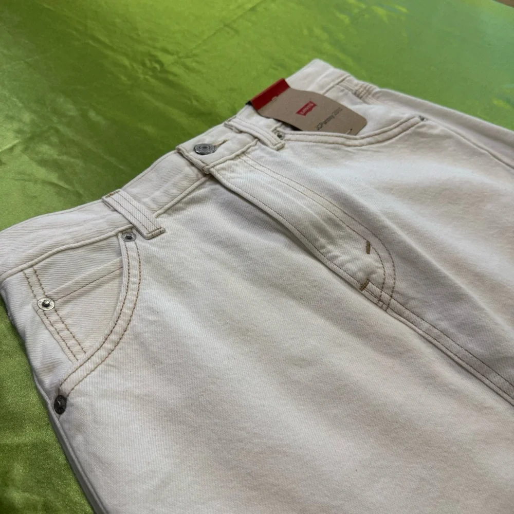 Levi’s Cream Jean Midi Skirt - Picture 6 of 8